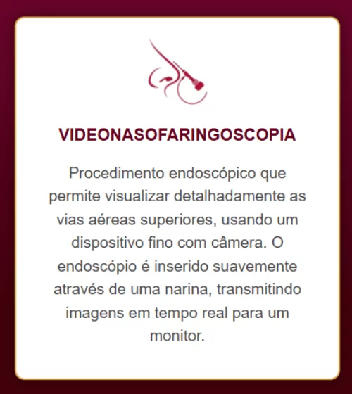 VIDEONASOFARINGOSCOPIA